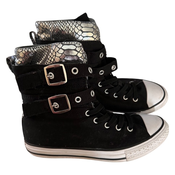 Rare Chuck Taylor Glendale Casual Sneaker Boot Size 5 youth - Picture 7 of 8